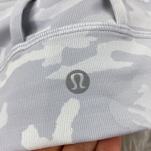 Lululemon Energy Long Line Incognito Camo Jacquard Alpine White Starlight - Picture 5 of 5